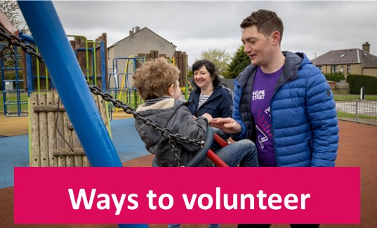 Ways to volunteer